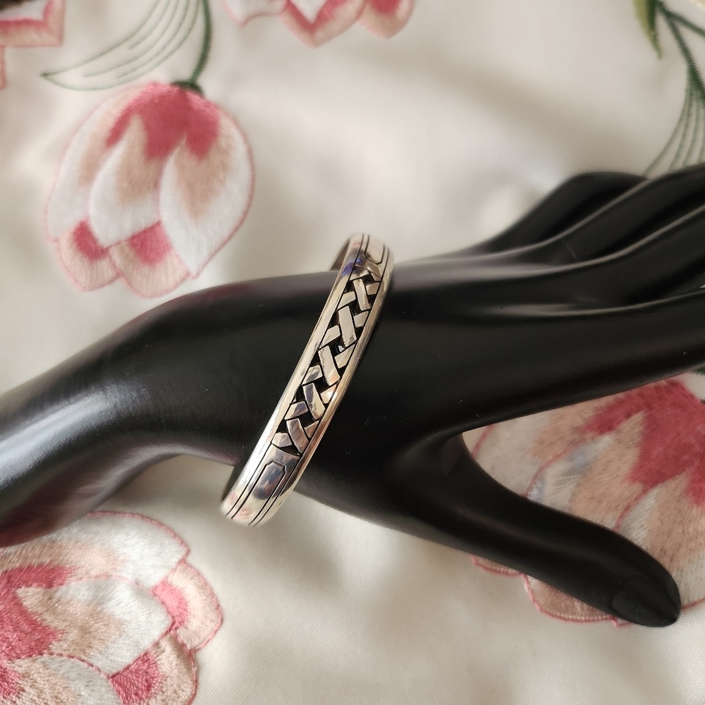 Brighton silver tone bangle bracelet